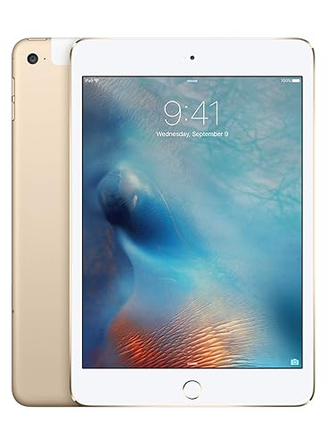 Apple iPad Mini 4 (Wi-Fi + Cellular, 128GB) - Gold in Bahrain 