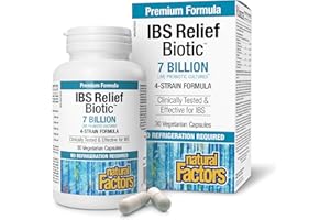 Natural Factors IBS Relief Biotic 7 Billion 30 Veg Caps