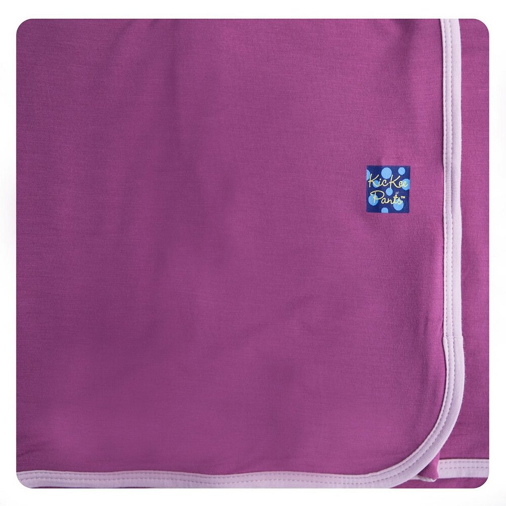 KicKee Pants Swaddling Blanket Amethyst Baby