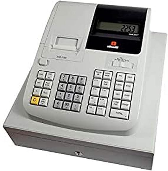 Olivetti ECR7190 - Caja registradora: Olivetti: Amazon.es: Oficina y papelería