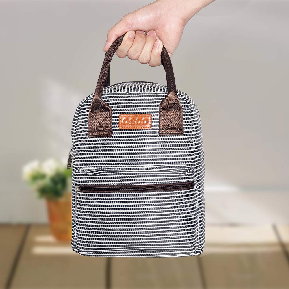 OBOO Lunch Tote Bag Insulated Lunch Box Meal Prep Cooler Bag for Man&Women.