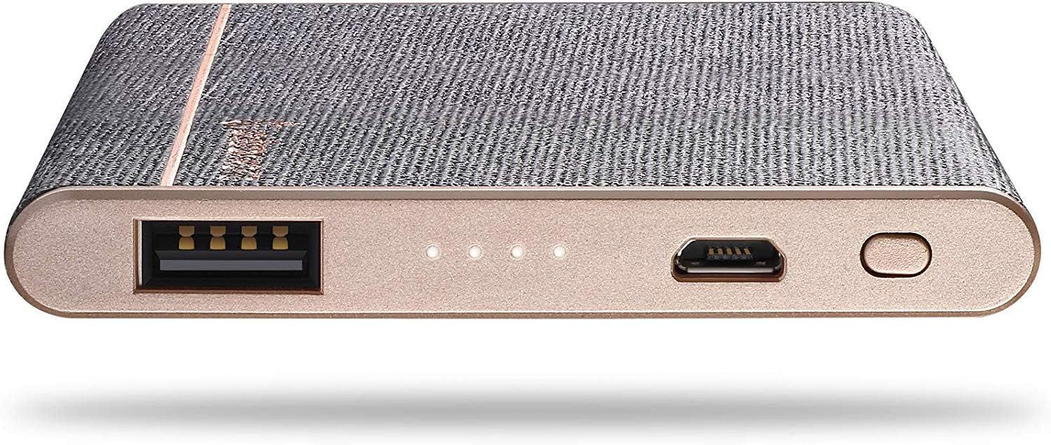 Unitron World Portable Charger Power Bank Ultra Slim Power Bank Portable Phone Charger External Battery Pack High Speed Compatible with iPhone 11 Pro XS X Max 8 6 iPad Android Pixel Samsung | 5000mAh