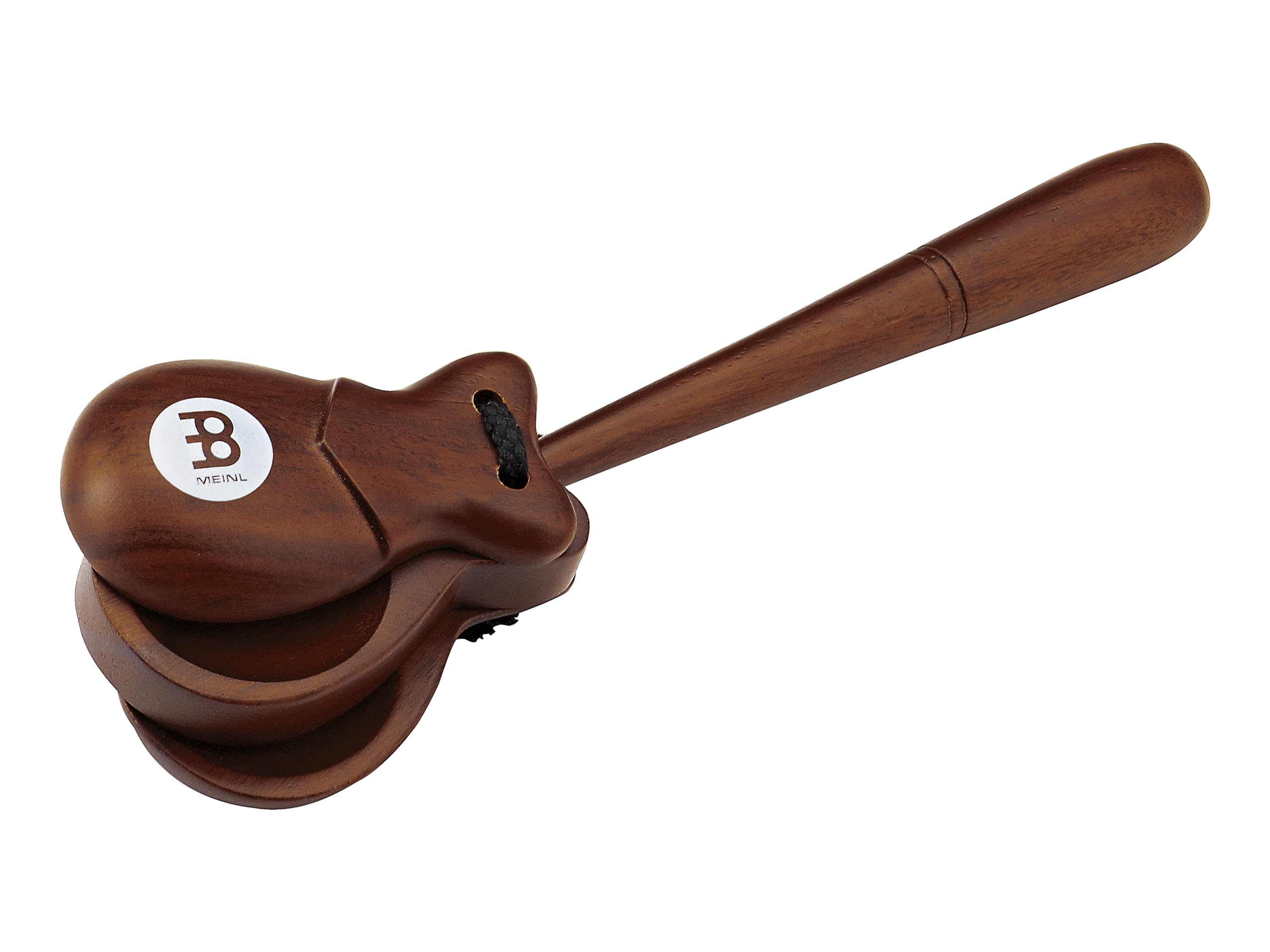 Meinl Percussion Traditional Hand Castanet - Castanet with Handle - Musical Instrument - Indian Rosewood, Natural (HC1)