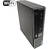 Dell Optiplex 9020 Small Form Business Desktop Tower PC (Intel Quad Core i7 4770, 16GB Ram, 240GB Brand New SSD, WIFI, Dual Monitor Support HDMI + VGA, DVD-RW, WIFI) Win 10 Pro (Renewed)