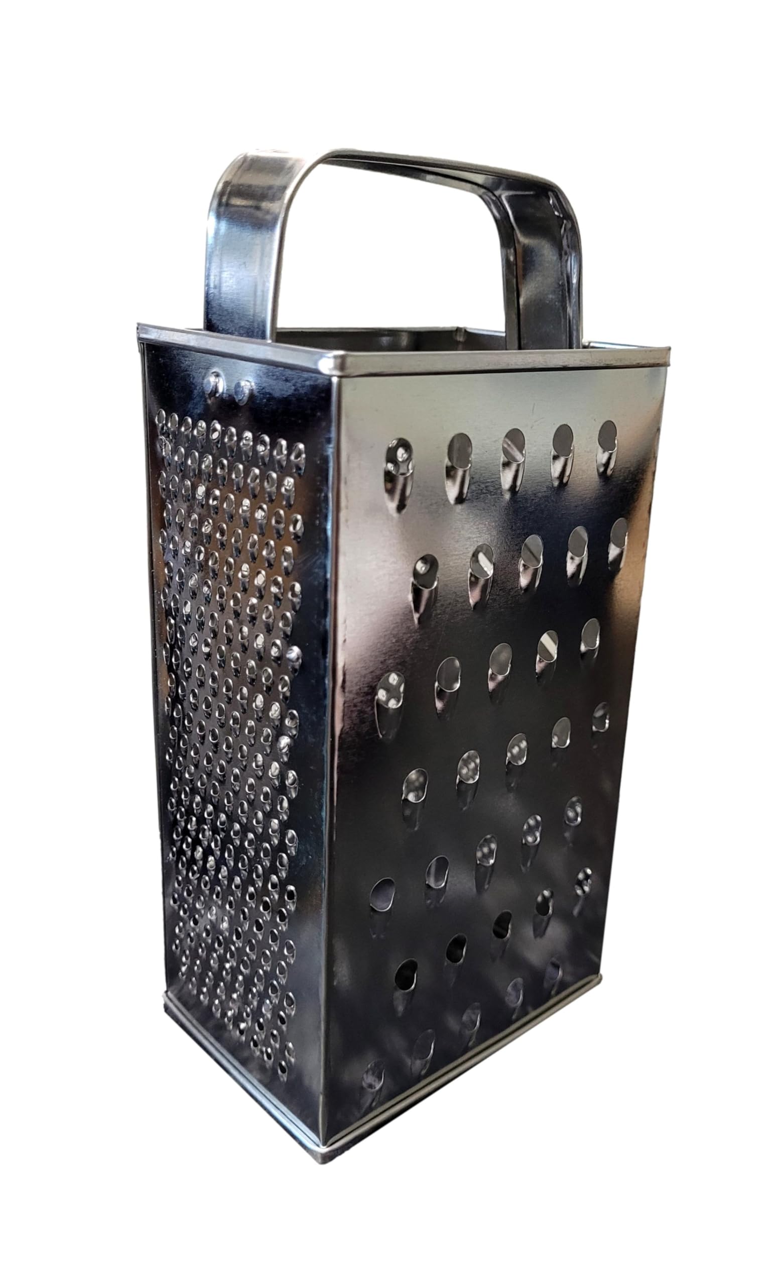 Wooden World - Metal kitchen grater made of stainless steel - grater for vegetables, fruit and cheese