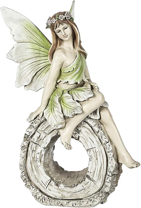 Amazon 樹脂庭の装飾の装飾品 天使図彫刻花の妖精キャラクターデコレーション樹脂の庭の置物装飾彫像 庭の装飾や夏の風景に適した Color B Size 42x28 5x21cm 置物 オブジェ オンライン通販