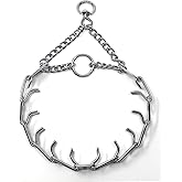 Herm Sprenger Prong Dog Training Collar Ultra-Plus Chrome Plated Steel Pet Pinch No-Pull for Dogs Anti Pull Made in Germany 2.25mm x 13in Small