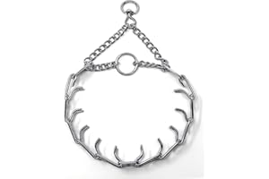 Herm Sprenger Prong Dog Training Collar Ultra-Plus Chrome Plated Steel Pet Pinch No-Pull for Dogs Anti Pull Made in Germany 2.25mm x 13in Small