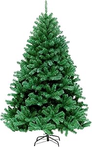 6 ft Artificial Christmas Tree,National Tree Company Artificial Christmas Tree,Xmas Pine Tree for Indoor Outdoor Holiday Decoration, Easy Assembly, Green