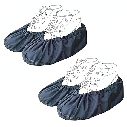YOUTU Antislip Anti-Rutsch Schuhüberzieher,überschuhe überzieher Schuhüberzieher Shoe Cover Hülle,wiederverwendbar überschuhe
