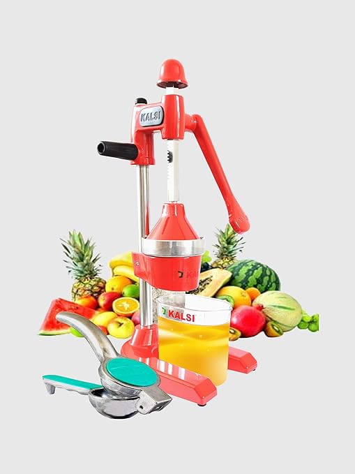 Kalsi Premium aluminium hand press juicer with free original kalsi