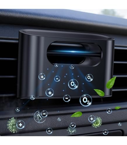 best car ionizer for cigarette smoke Amazon.com: Car Air Purifier Ionizer - 12V Plug-in Ionic Anti-Microbial Car  Deodorizer with Dual USB Charger