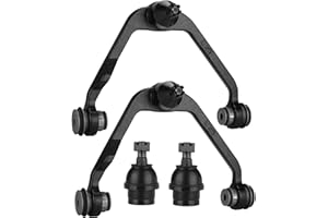 AUTSURLES 2WD Front Upper Control Arm with Ball Joint Assembly for Ford F-150 1997-2003 Expedition F-250 97-99 for Lincoln Blackwood Navigator 1998-2002 K8726 K8728T Driver & Passenger Side Suspension Kit 4pcs