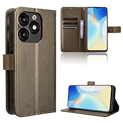 Elubugod Compatible with ITEL A70 Leather Case