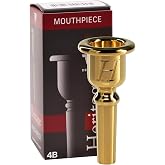 Denis Wick Tuba Mouthpiece DW3181G-4B, Premium Brass Instrument Accessory | Gold-plated 4B tuba mouthpiece for even airflow, centered tone, smooth response, strong projection and precise articulation