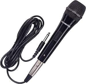 Karaoke USA M189 Professional Dynamic Microphone (Detachable Cord)