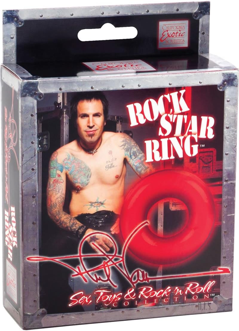 Phil Varone Rock Star Ring Red