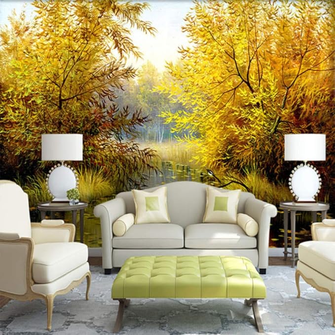 hwhz Custom 3D Photo Large Mural Wallpaper