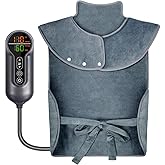 Heating Pad for Back Pain Relief, Large Electric Heat Pad for Neck and Shoulders, 6 Heat Settings & Auto Shut Off Hot Pad, Machine Washable Ultra Soft Fabric, Gifts for Women, Men, Mom, Dad