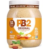 PB2 Original Powdered Peanut Butter - [32 Ounce Jar] 6g of Protein, 90% Less Fat, Certified Gluten Free, Only 60 Calories per Serving, Perfect for Protein Shakes, Smoothies, and Low-Carb, Keto Diets