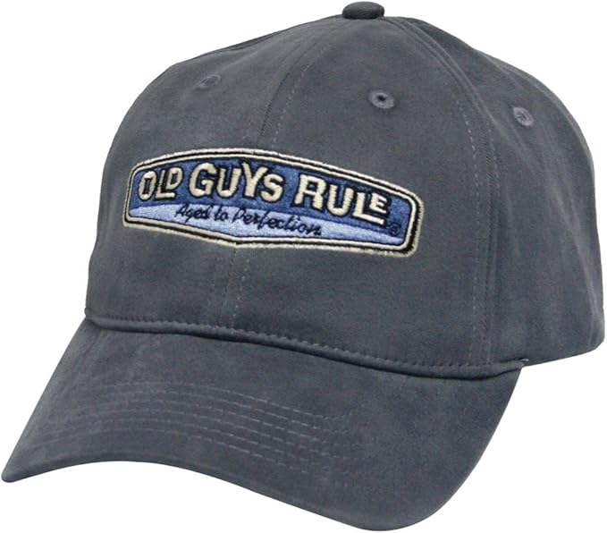 OLD GUYS RULE Hat, Baseball Cap for Men Aged to Perfection for Dad, Husband