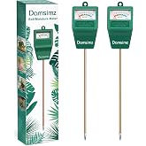 2-Pack Soil Moisture Meter for Plants, Easy-to-Read Plant Water Meter | Instant Moisture Readings, Prevent Over &amp; Underwatering, Hydrometer for Plants, No Batteries Needed, Indoor &amp; Outdoor Plants