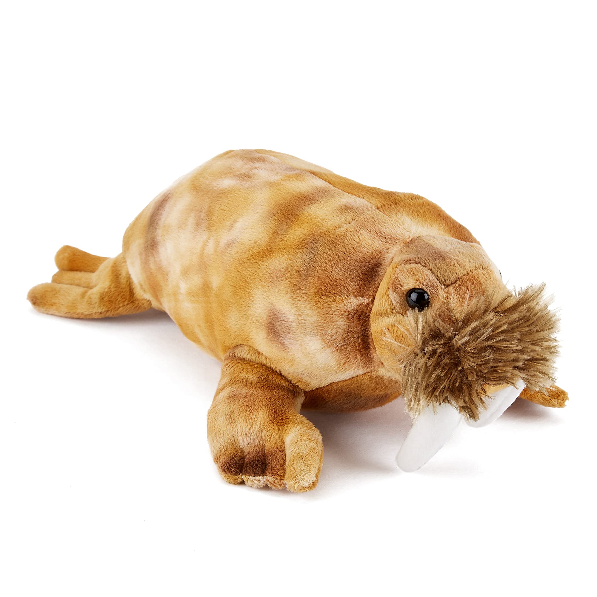 Zappi Co Plush Children's Stuffed Soft Cuddly Plush Toy-Part of Safari Animals Collection, Perfect for Kids (33cm Depth)(Walrus)