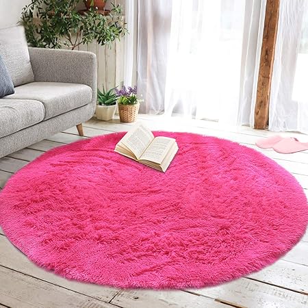 small pink rug for nursery