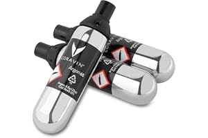 Coravin Pure Argon Capsules - 3 Pack - Preserve Wine for Years - For Coravin Timeless and Pivot Preservation System - Wine Gas Cartridges - For Red Wines, White Wines & More - Coravin Gas Capsules