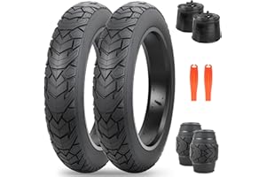 MEGHNA Fat Bike Tire 20/26 x 4.0 inch Fat Tire 20/26 inch Heavy Duty Grooves Foldable Replacement All Terrain Tire for Snow Bike E-Bike