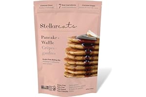 Stellar Eats Grain-Free Baking Mix | Gluten-Free, Dairy-Free, Plant-Based, Paleo-Friendly | Fluffy & Thick | Sweetened with C