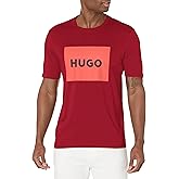 Hugo Mens Big Square Logo Short Sleeve T-Shirt