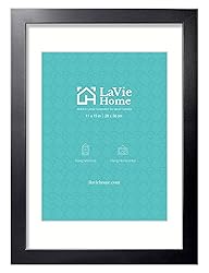 LaVie Home 11 x 15 Picture Frame Black Poster