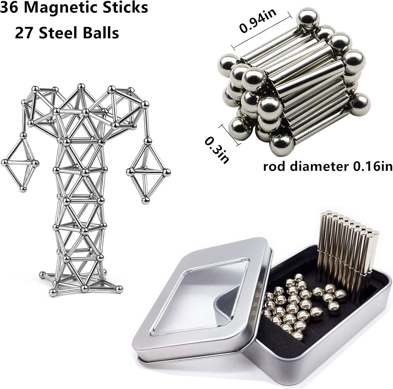 diy magnetic sticks and balls amazon