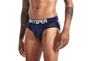 SKYSPER Jockstrap Athletic Supporters for Men Jock Strap Male Underwear Men's Thong Jockstrap Underwear