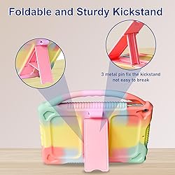 JOGUIIA iPad 6th/5th Gen Silicone Kids Case with
