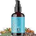 Biotin Hair Growth Serum - Rosemary Hair Thickening Serum with Peppermint Caffeine and Black Castor Oil for Hair Growth - Volumizing Hair Serum for Hair Growth for Men & Women - Vegan & Cruelty Free