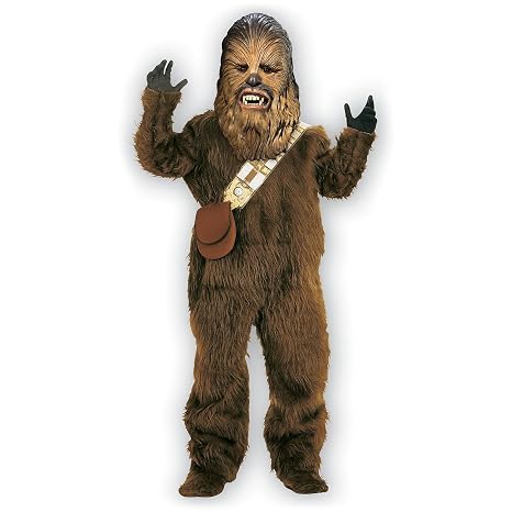 Amazon.com: Deluxe Chewbacca Adult Costume - Standard: Clothing