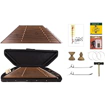 Santur Dulcimer Persiano Sadeghi SAS-302 - Legno Noce, 30 Anni - Foto 3