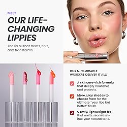Wonderskin Lip Oil Rehab Serum - Tinted Lip Oil for