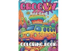 Groovy Coloring Book: Funky, Psychedelic, and Trippy Designs for a Far-Out Coloring Experience