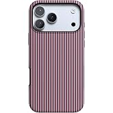 Casely iPhone 18 Pro Max Case | Stripes and the City | Tiny Pinstripe | Bold Protective Design | Compatible with MagSafe