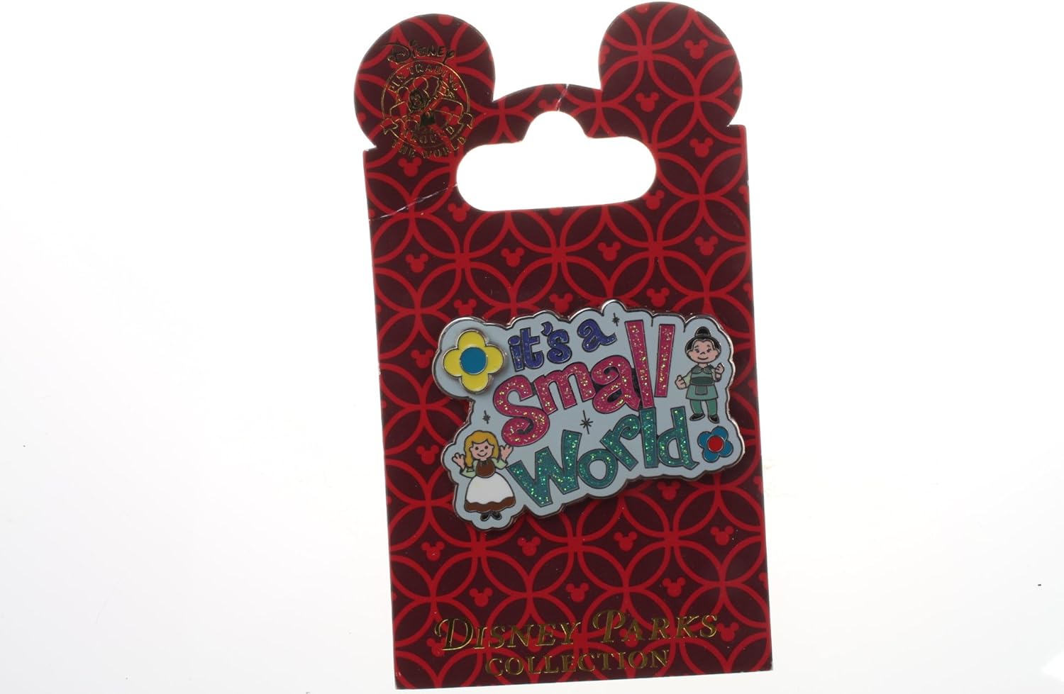 Disney Pin - 'it's a small world' Attraction - Logo - Pin 81935: Clothing