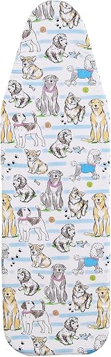 Sherwood Ironing Board Cover 124 x 38cm 100% Cotton Thick Felt