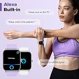 Fitpolo Smartwatch Men Women Bluetooth Call Alexa Heart Rate Monitor Android view 3
