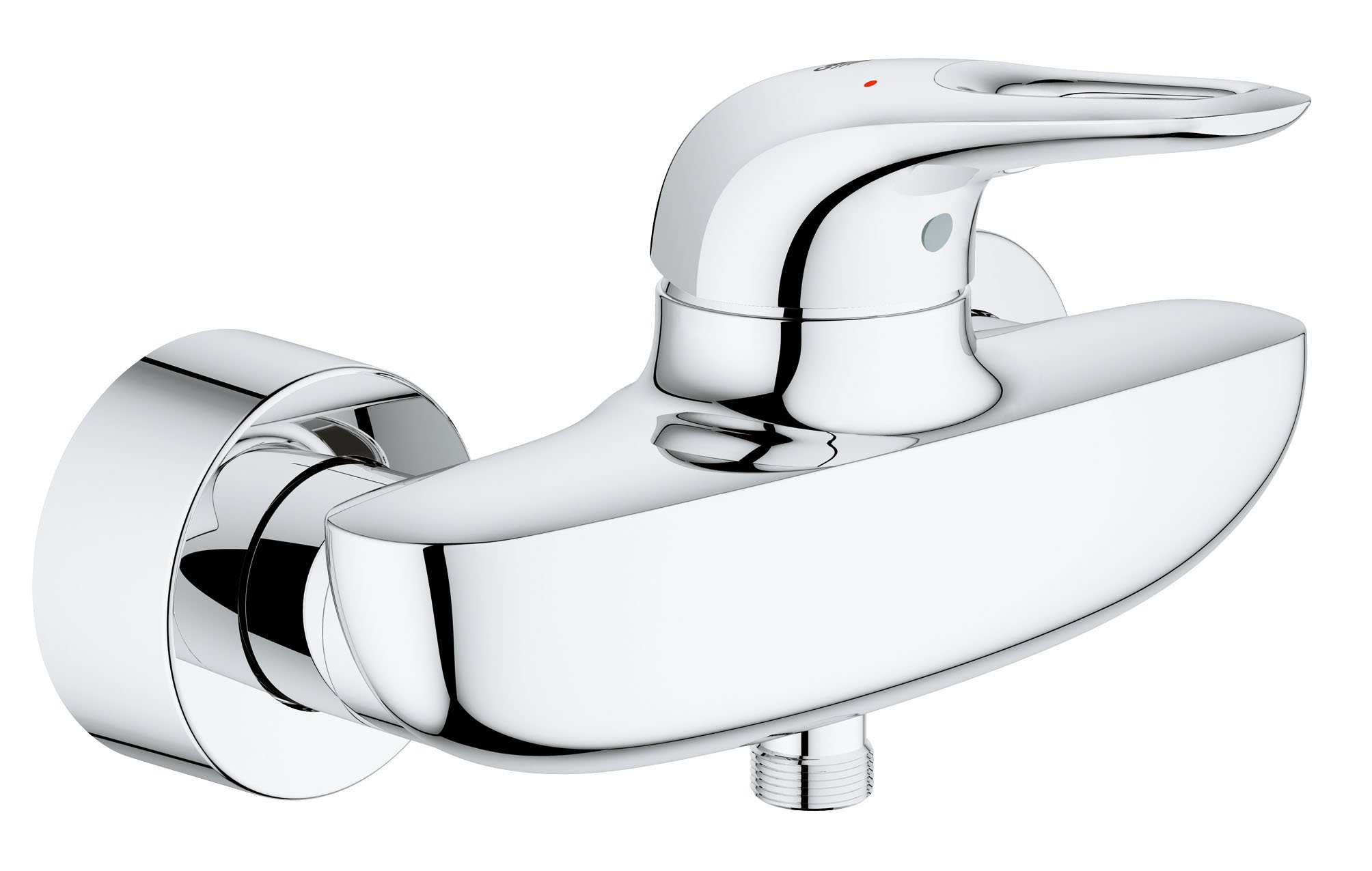 GROHE 33590003 Eurostyle Wall-Mounted Shower Mixer Tap - Chrome