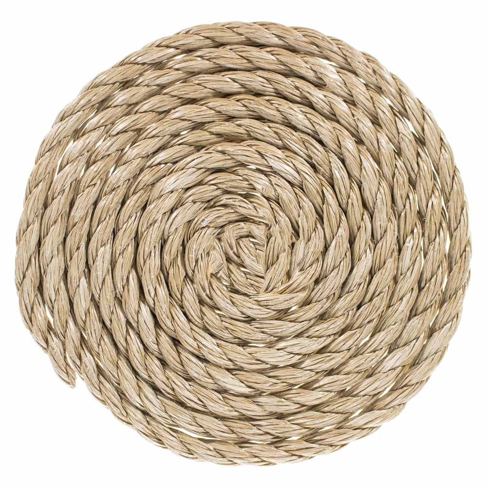 ProManila Rope (1/2 Inch, 10 Feet) Tan Twisted 3 Strand Polypro Cord - Marine, Nautical, DIY Projects, Tie Downs
