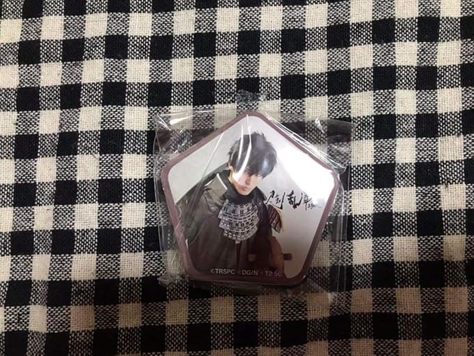 Amazon 舞台 刀剣乱舞 刀ステ 慈伝 2 5dカフェ にごカフェ 五角形 缶バッジ 同田貫正国 武子直輝 バッジ ホビー