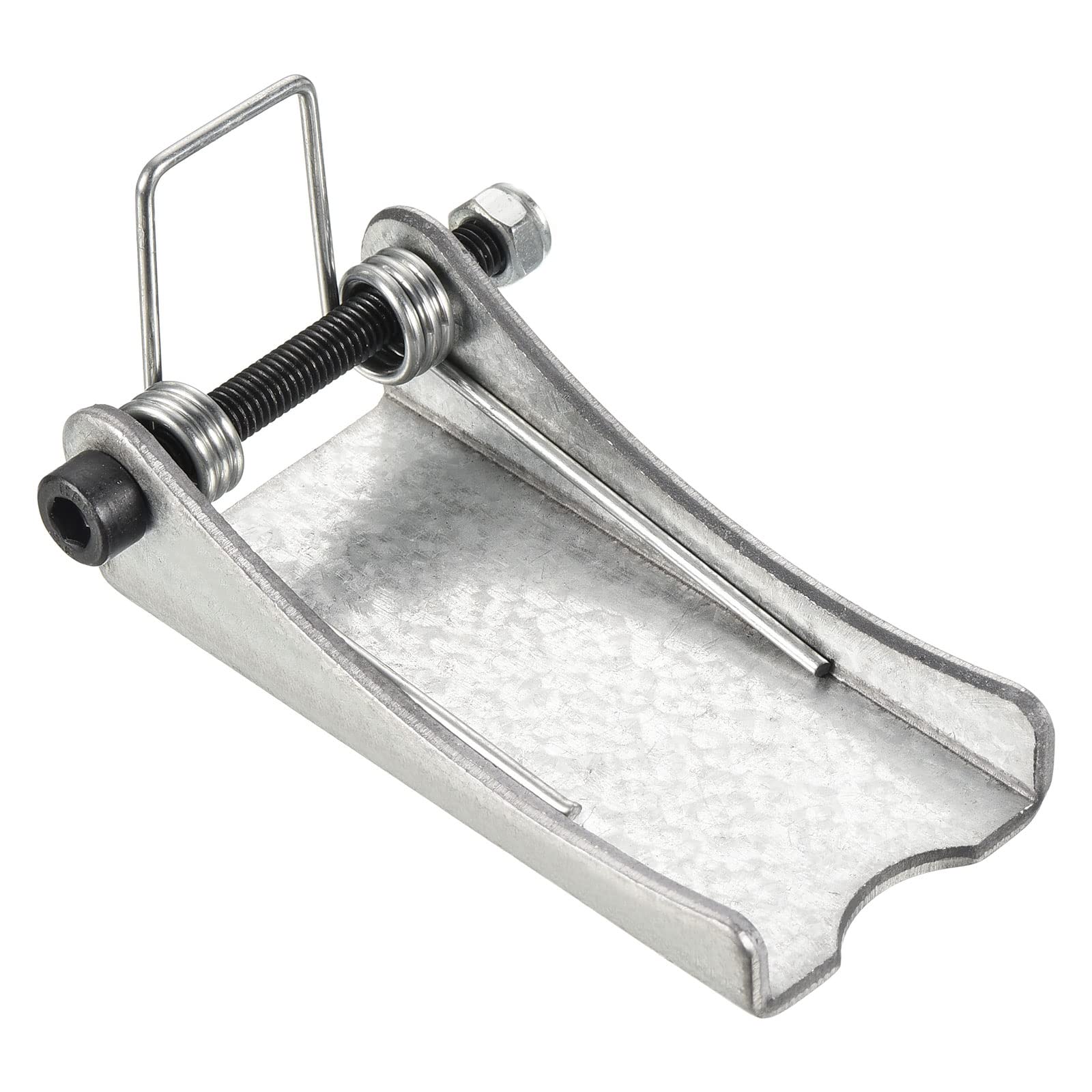 PATIKIL 3 Inch Replacement Hooks Latch, Metal Towing Receiver Hitch for Clevis Hook Trailer, Silver