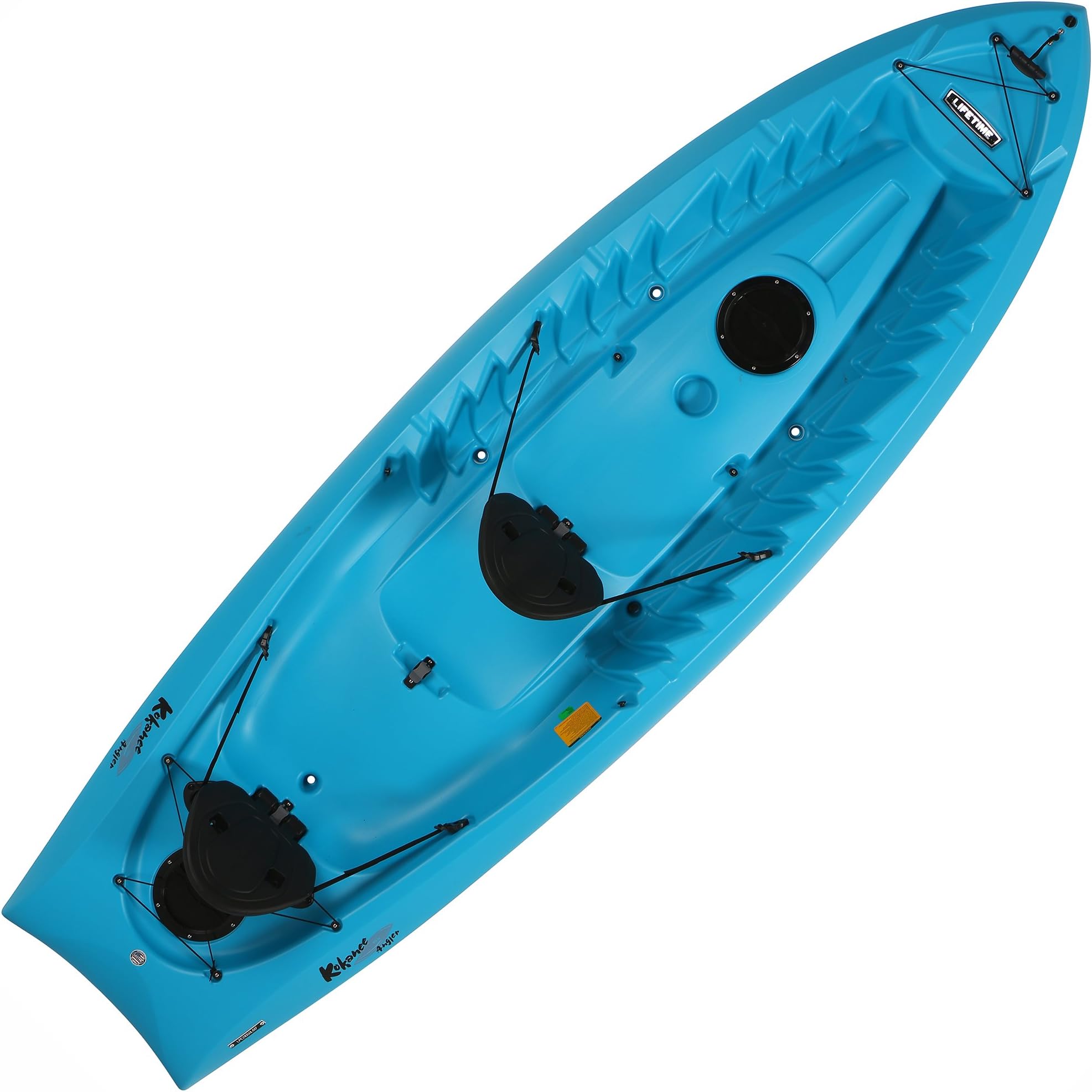Lifetime Kokanee Tandem Angler Kayak, Glacier Blue